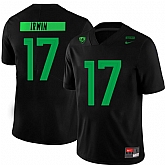 Oregon Ducks 17 Mike Irwin Black Nike College Football Jersey Dzhi,baseball caps,new era cap wholesale,wholesale hats